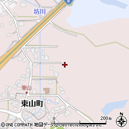 石川県小松市東山町周辺の地図