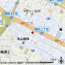 水戸宮田長生館周辺の地図