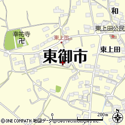 長野県東御市和7520周辺の地図