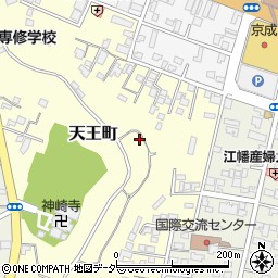 千波公園西の谷周辺の地図