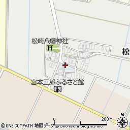 石川県小松市松崎町ホ周辺の地図