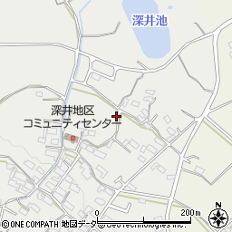 長野県東御市東深井周辺の地図