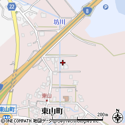 石川県小松市東山町よ周辺の地図