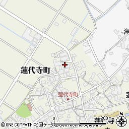 石川県小松市蓮代寺町ル乙周辺の地図