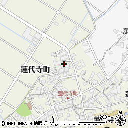 石川県小松市蓮代寺町（ル乙）周辺の地図