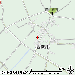 長野県東御市西深井周辺の地図