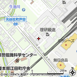 理研鍛造本社・前橋工場周辺の地図