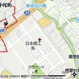 日本精工労働組合前橋支部周辺の地図