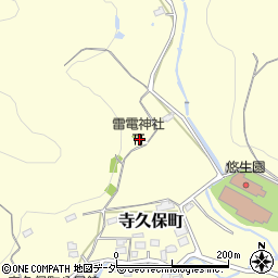 栃木県佐野市寺久保町407周辺の地図