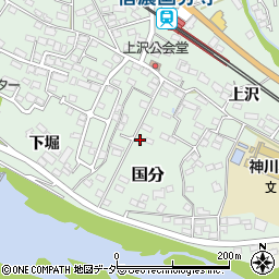 長野県上田市国分1422周辺の地図