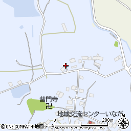 茨城県笠間市稲田3585周辺の地図