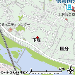 長野県上田市国分1454周辺の地図