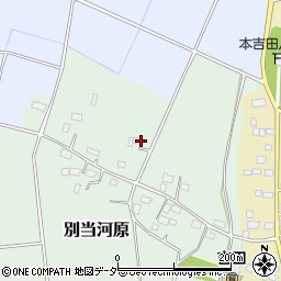 栃木県下野市別当河原周辺の地図