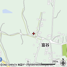 茨城県桜川市富谷2108-1周辺の地図