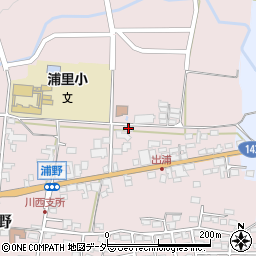 浦野共栄会生活改善センター周辺の地図