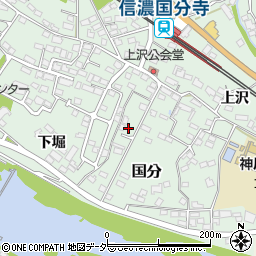長野県上田市国分1438周辺の地図