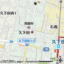 栃木県真岡市久下田858-1周辺の地図