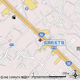 セブンイレブン桐生広沢店周辺の地図