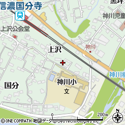 長野県上田市国分1282-25周辺の地図