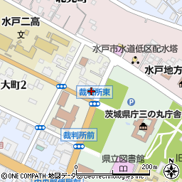 朝日不動産管理株式会社　水戸管理事務所周辺の地図