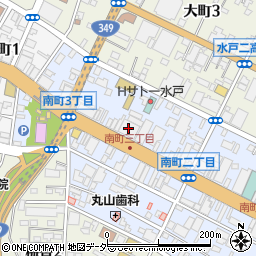 千葉銀行水戸支店 ＡＴＭ周辺の地図