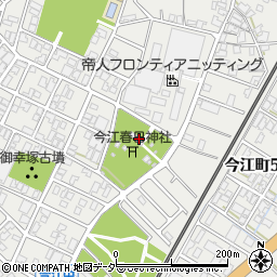 今江春日神社周辺の地図