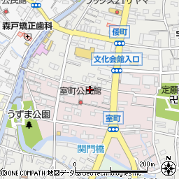栃木県栃木市室町周辺の地図