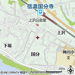 長野県上田市国分1423周辺の地図