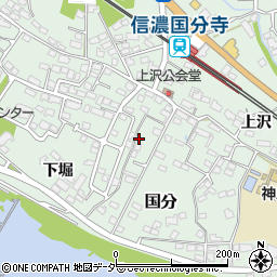 長野県上田市国分1437周辺の地図