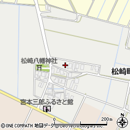 石川県小松市松崎町ハ周辺の地図
