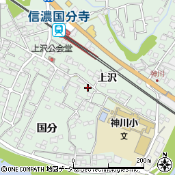 長野県上田市国分1403周辺の地図