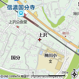長野県上田市国分1276周辺の地図