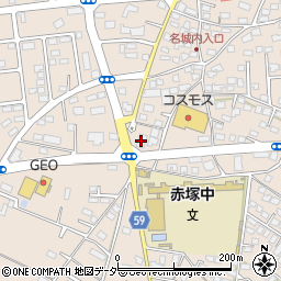筑波銀行赤塚支店周辺の地図