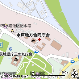 茨城県水戸市北見町1周辺の地図