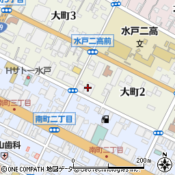 茨城県信用組合　夜間専用周辺の地図