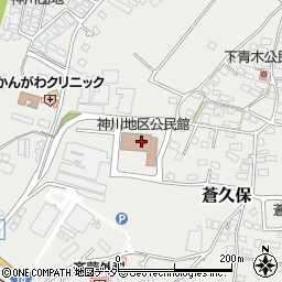 上田市　神川保育園周辺の地図