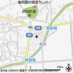 株式会社トップ　岩瀬工場周辺の地図