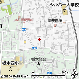 栃木県栃木市神田町2-34周辺の地図