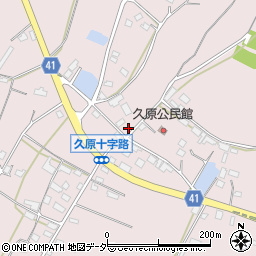 茨城県桜川市久原564周辺の地図