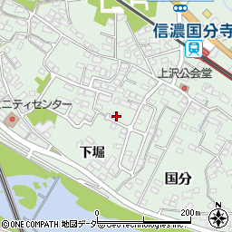 長野県上田市国分1463-8周辺の地図