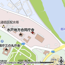 関東財務局水戸財務事務所周辺の地図