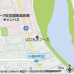 群馬県前橋市小相木町12周辺の地図