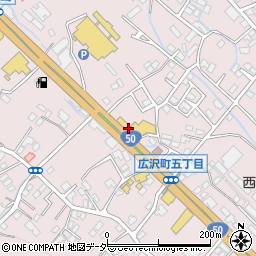 ホンダカーズ群馬中央桐生バイパス店周辺の地図