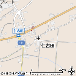 長野県上田市仁古田643-4周辺の地図