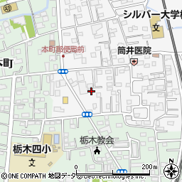 栃木県栃木市神田町2-15周辺の地図