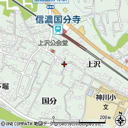 長野県上田市国分1426周辺の地図