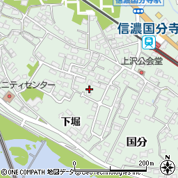 長野県上田市国分1463-7周辺の地図