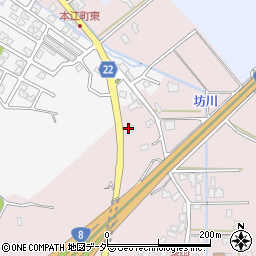 石川県小松市東山町ニ2周辺の地図