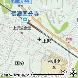 長野県上田市国分1230周辺の地図