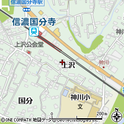 長野県上田市国分1233周辺の地図